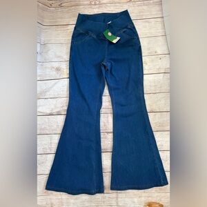 HALARA Flex High Waisted Crossover Pocket Cool Touch Washed Casual